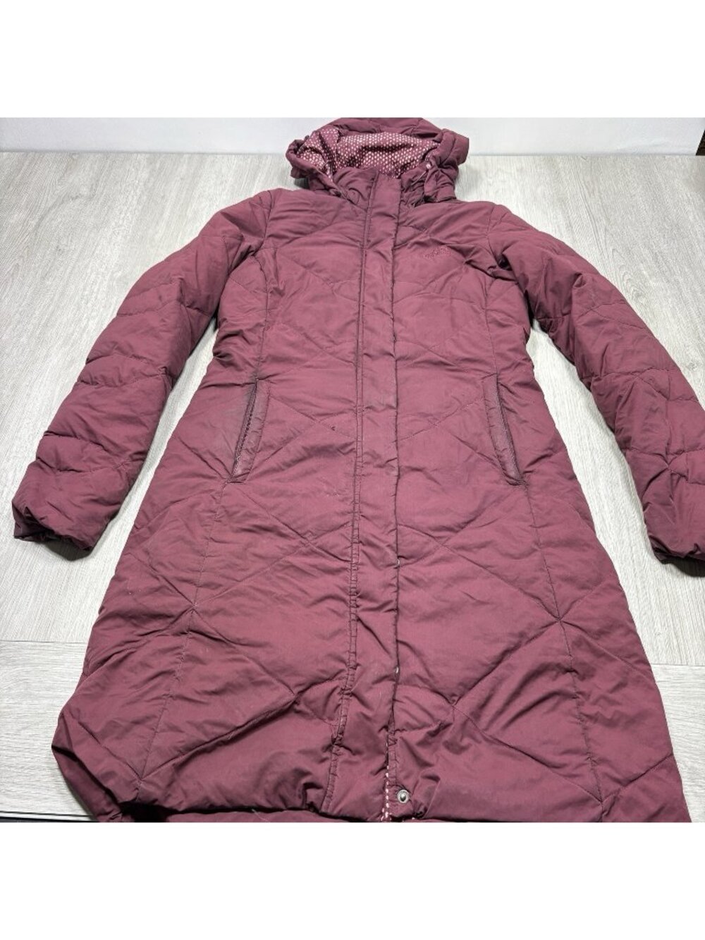 The North Face Miss Metro Hooded Long Parka 550 Goose Down Women's XS